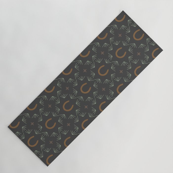 Burning Daylight Pattern  Yoga Mat Gallery Image 1
