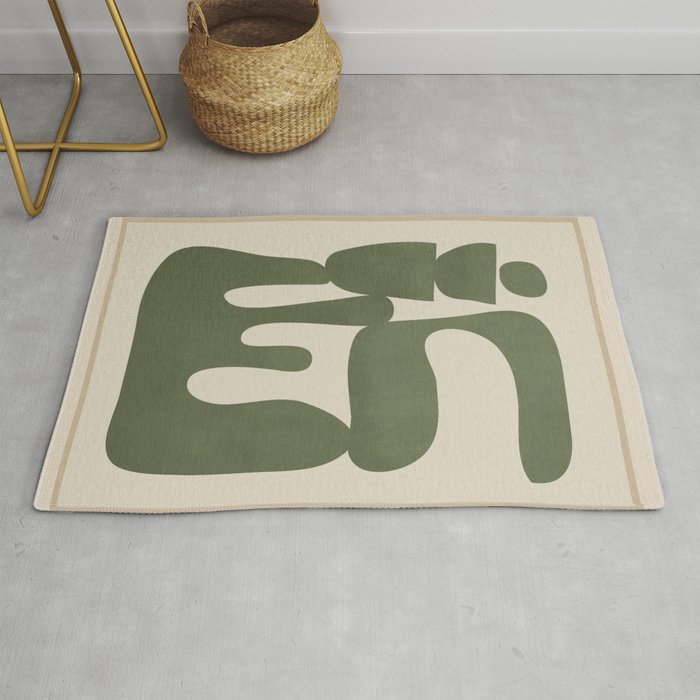 Modern Abstract Minimal Shapes 35 Rug Gallery Image 1