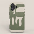 Modern Abstract Minimal Shapes 35 iPhone Case Gallery Image 1