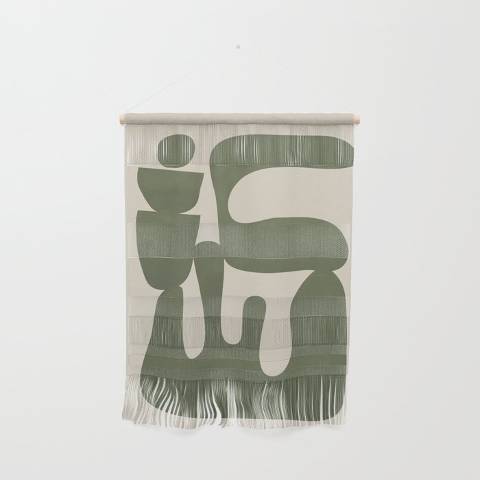 Modern Abstract Minimal Shapes 35 Wall Hanging Gallery Image 1