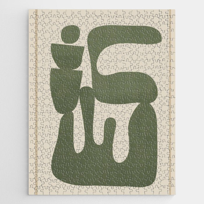 Modern Abstract Minimal Shapes 35 Jigsaw Puzzle Gallery Image 1