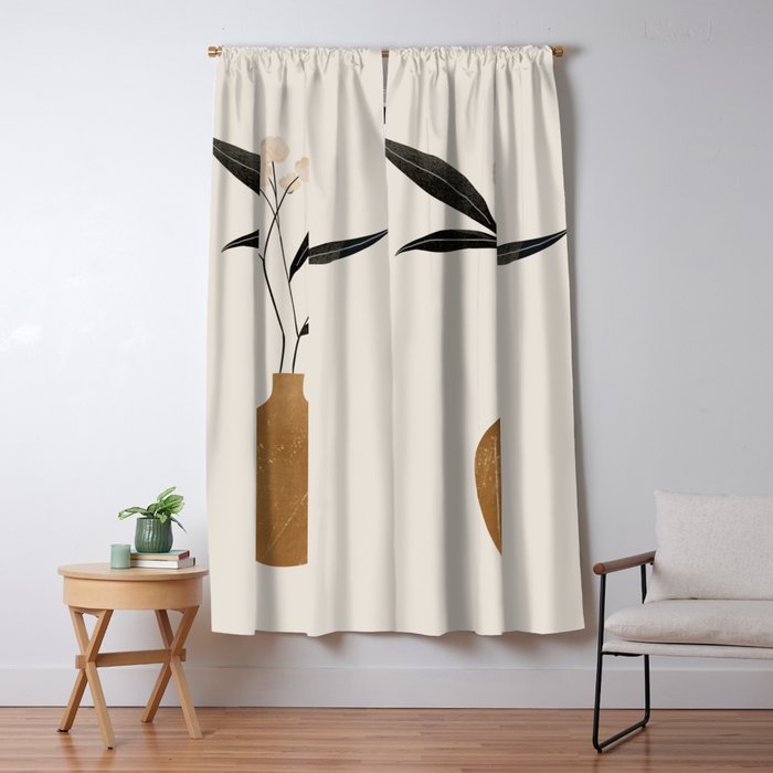 minimal plant 70 Window Curtain Gallery Image 1