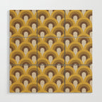 Retro Rainbows Wood Wall Art Gallery Image 1