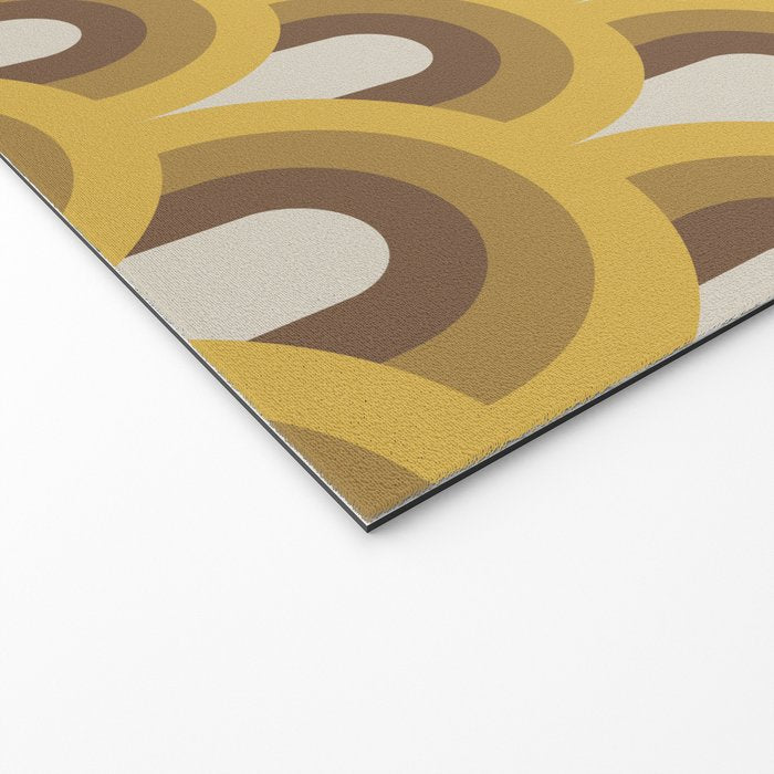 Retro Rainbows Welcome Mat Gallery Image 2