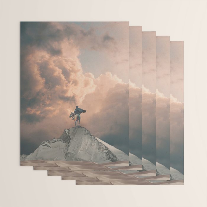 Lone Wayfarer Wrapping Paper Gallery Image 3