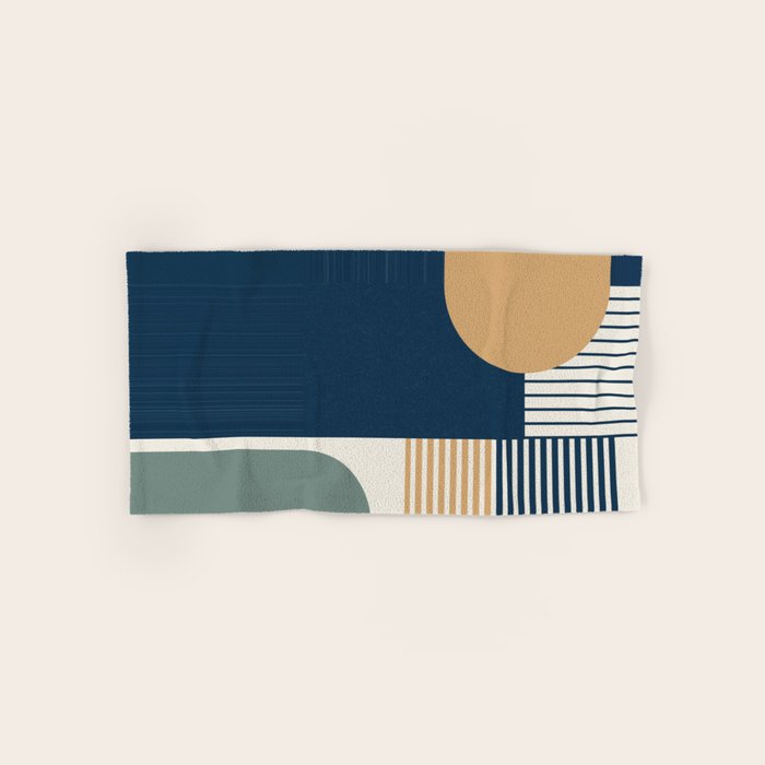 Cool Color Pallette Pattern Bath Towel Gallery Image 1