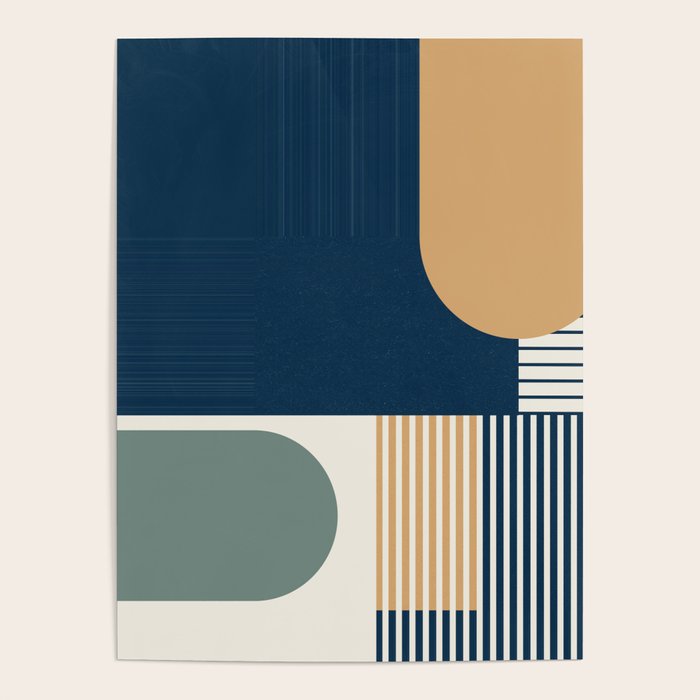 Cool Color Pallette Pattern Poster Gallery Image 4