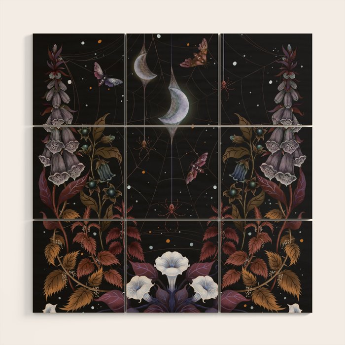 Witch Garden Wood Wall Art Gallery Image 1