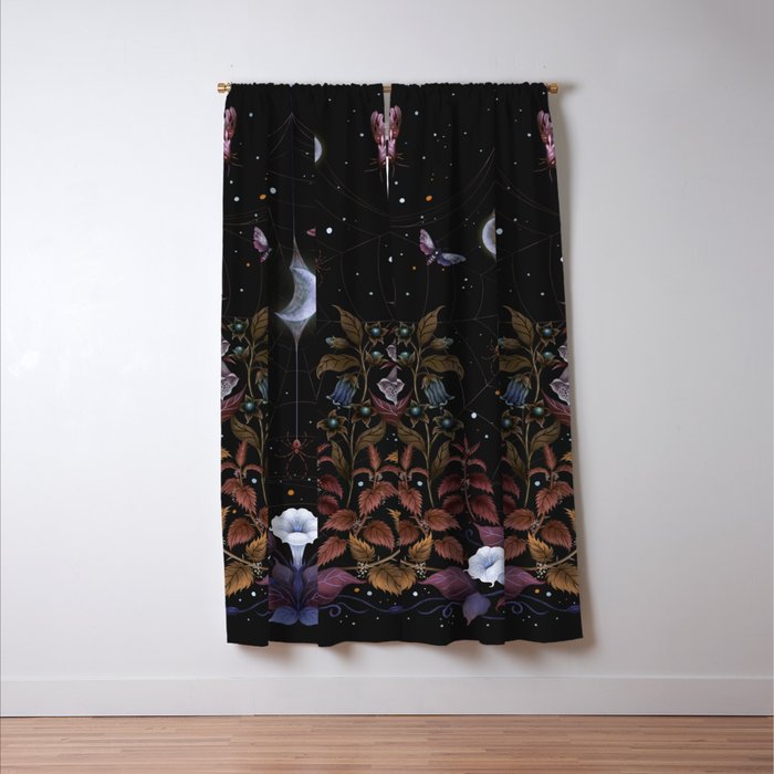 Witch Garden Window Curtain Gallery Image 3