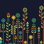 Overgrown flowers Coffee Mug Gallery Image 2