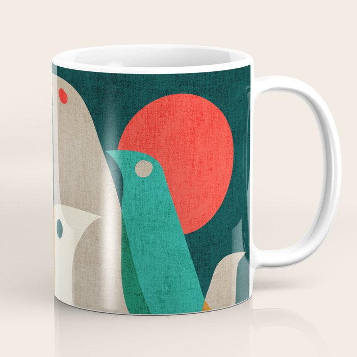Flock of Birds Coffee Mug Gallery Image 1
