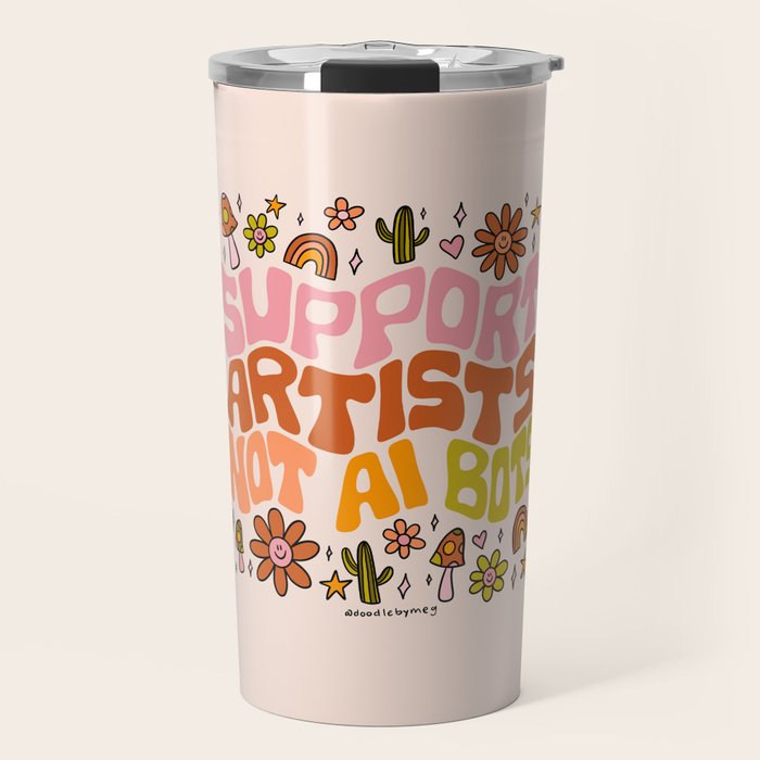 Support Artists Travel Mug Gallery Image 1