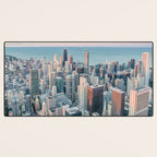CHICAGO CITY SKYLINE Desk Mat Gallery Image 3