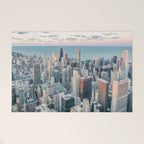 CHICAGO CITY SKYLINE Welcome Mat Gallery Image 1