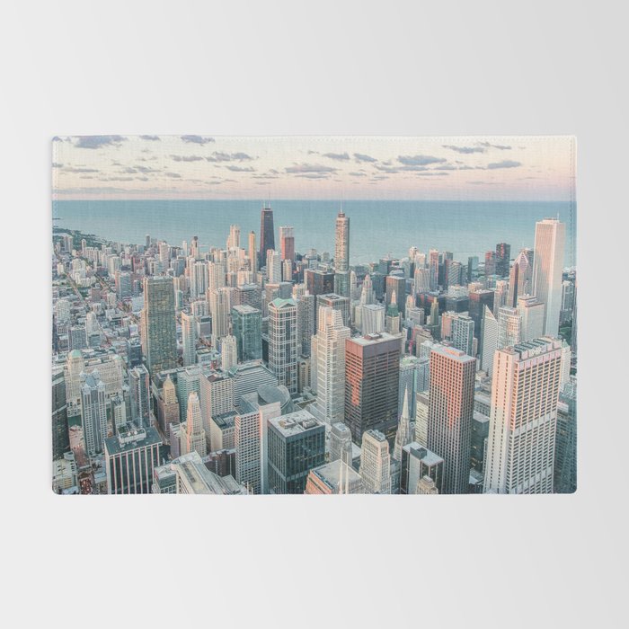 CHICAGO CITY SKYLINE Rug Gallery Image 2