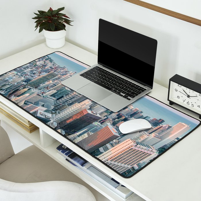CHICAGO CITY SKYLINE Desk Mat Gallery Image 2