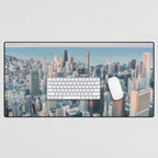CHICAGO CITY SKYLINE Desk Mat Gallery Image 1