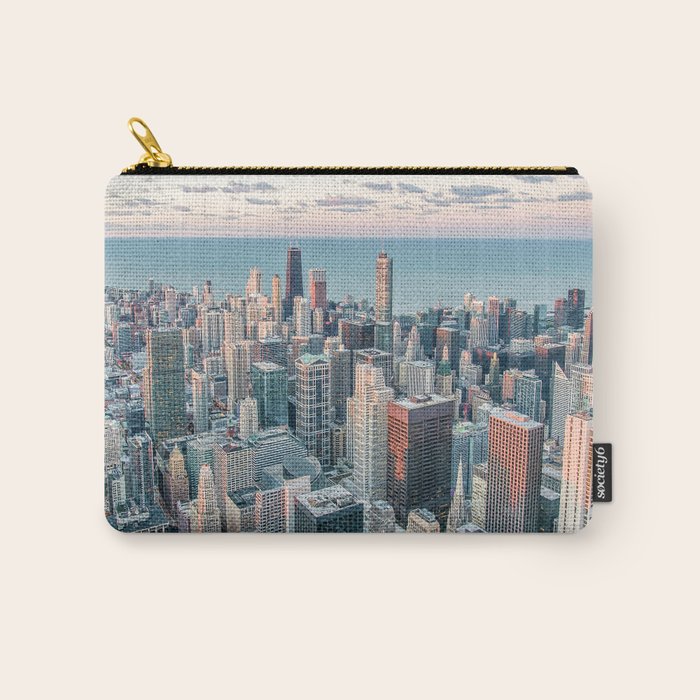 CHICAGO CITY SKYLINE Carry All Pouch Gallery Image 1