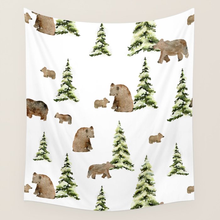 Can't Bear It Wall Tapestry Gallery Image 1