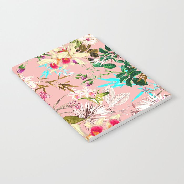 Gardenia | Vintage Botanical Nature Pattern | Blush Boho Plants Garden Floral Notebook Gallery Image 1