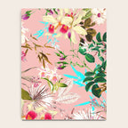 Gardenia | Vintage Botanical Nature Pattern | Blush Boho Plants Garden Floral Notebook Gallery Image 4