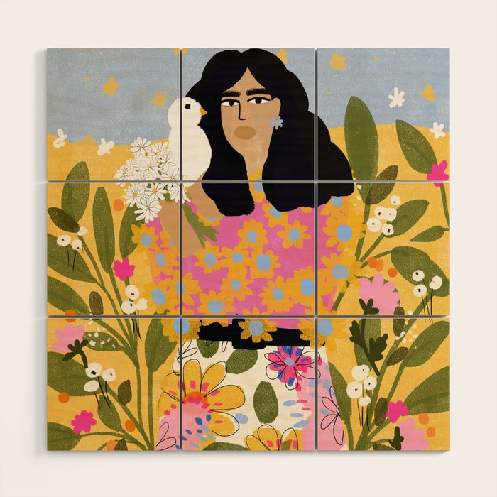 Jungle Freedom Wood Wall Art Gallery Image 1