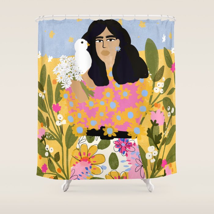 Jungle Freedom Shower Curtain Gallery Image 1