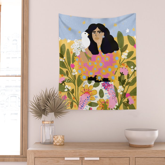 Jungle Freedom Wall Tapestry Gallery Image 2