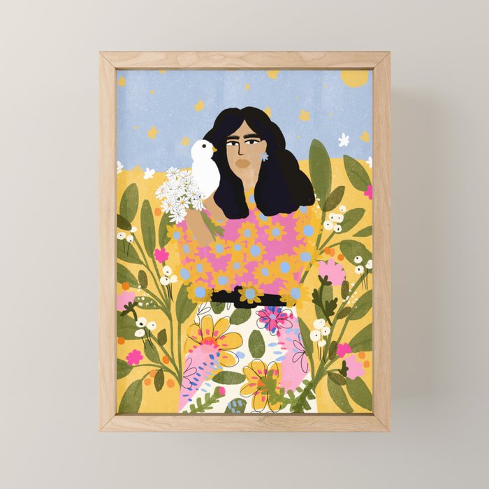 Jungle Freedom Mini Art Print Gallery Image 1