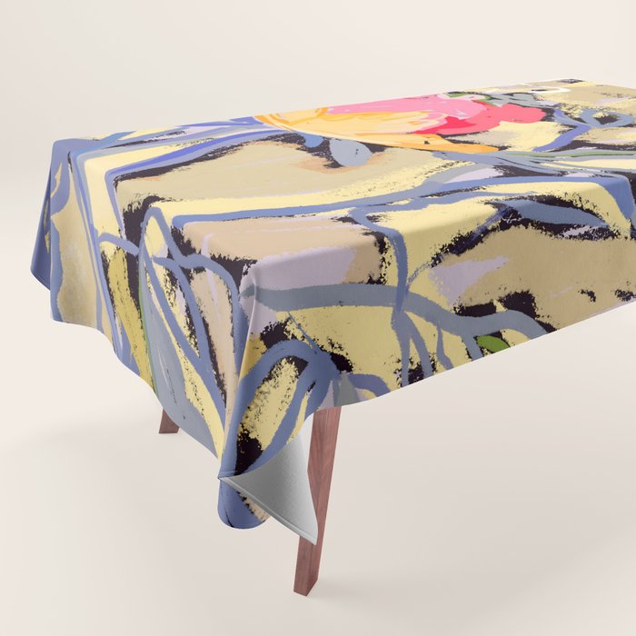Blooms in The Butter Forest Tablecloth Gallery Image 1