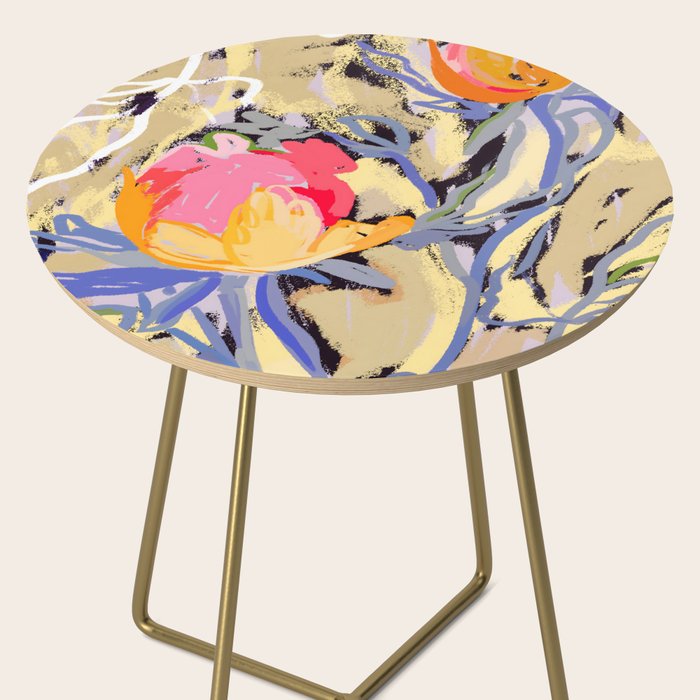 Blooms in The Butter Forest Side Table Gallery Image 2