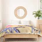 Blooms in The Butter Forest Duvet Cover Gallery Image 3