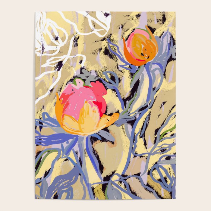Blooms in The Butter Forest Poster Gallery Image 4