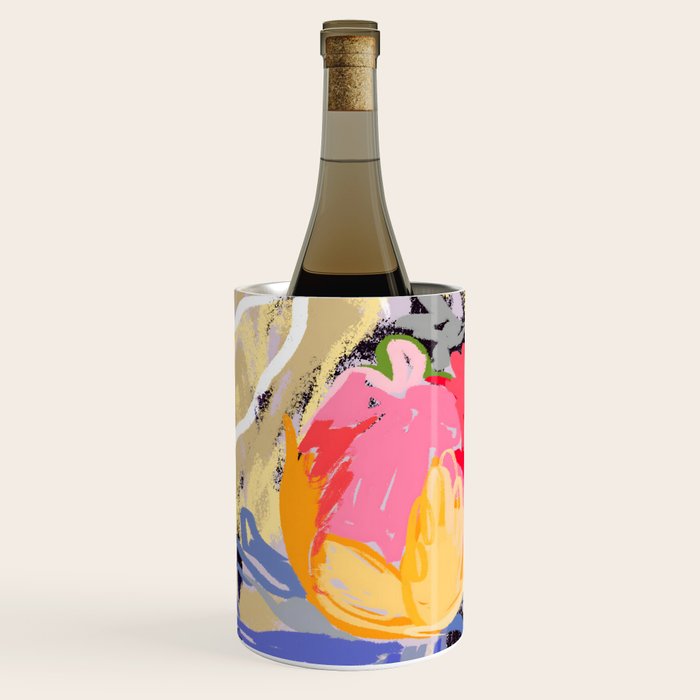 Blooms in The Butter Forest Wine Chiller Gallery Image 2
