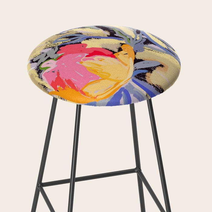 Blooms in The Butter Forest Stool Gallery Image 2