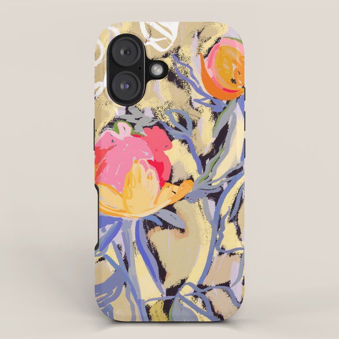 Blooms in The Butter Forest iPhone Case Gallery Image 1