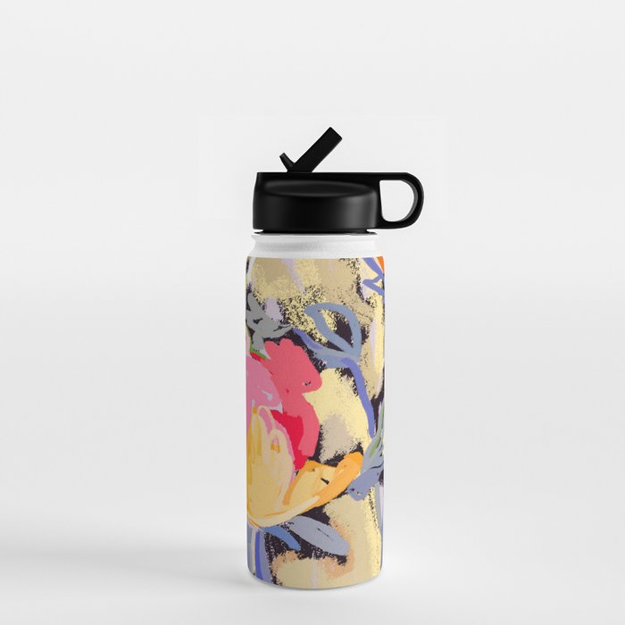 Blooms in The Butter Forest Water Bottle Gallery Image 1