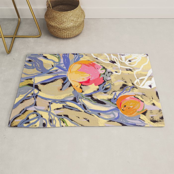 Blooms in The Butter Forest Rug Gallery Image 1