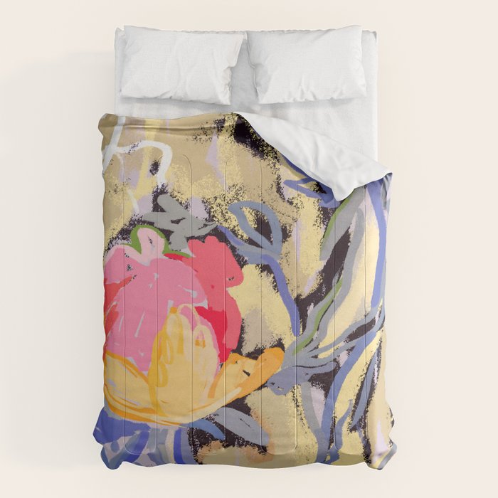 Blooms in The Butter Forest Comforter Gallery Image 6