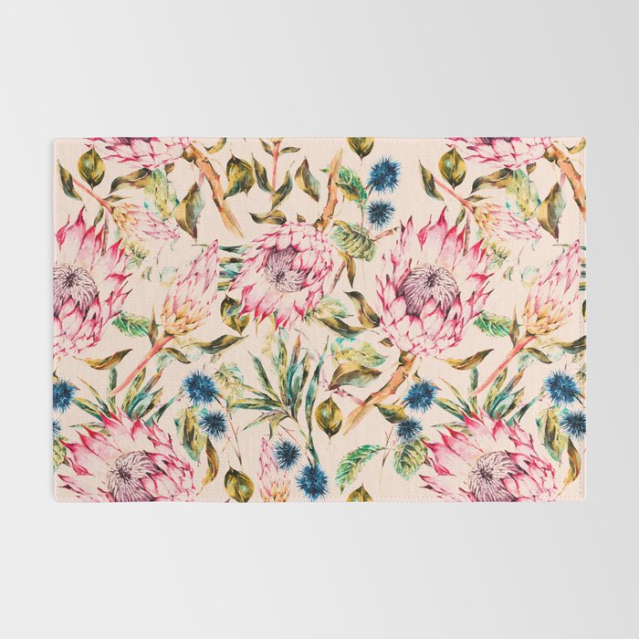 Pattern boho floral Rug Gallery Image 2