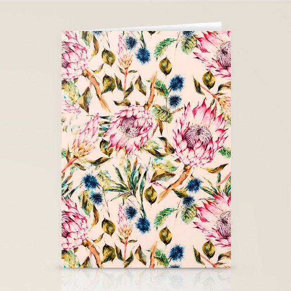 Pattern boho floral Stationery Card Gallery Image 2