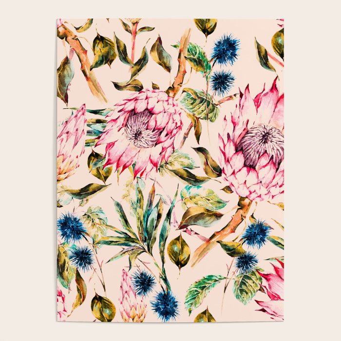 Pattern boho floral Poster Gallery Image 4