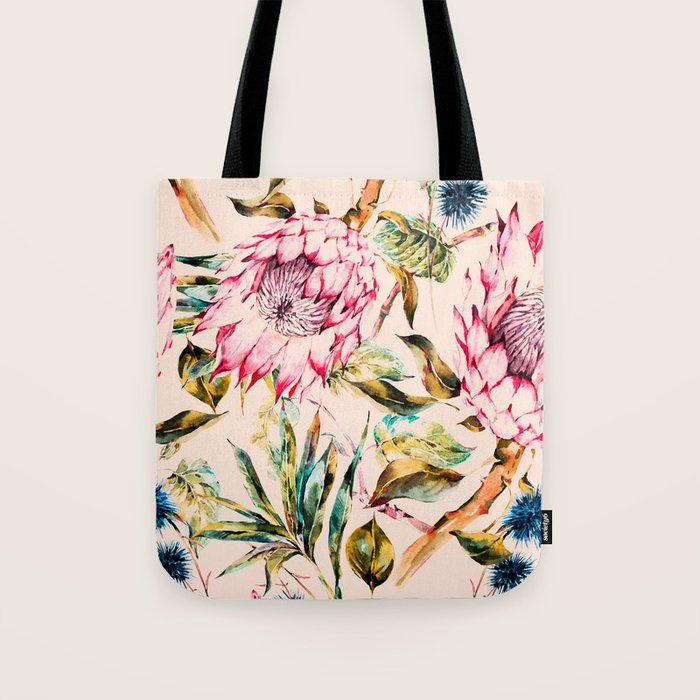 Pattern boho floral Tote Bag Gallery Image 1