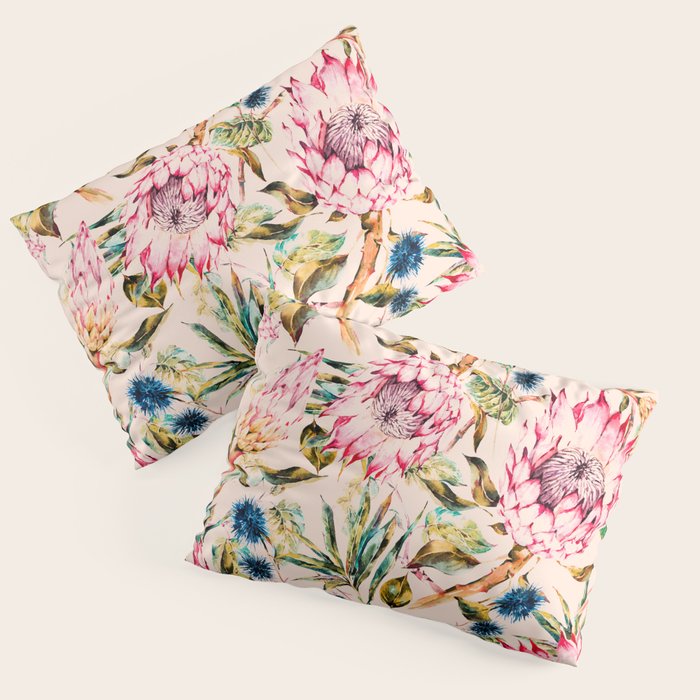 Pattern boho floral Pillow Sham Gallery Image 3