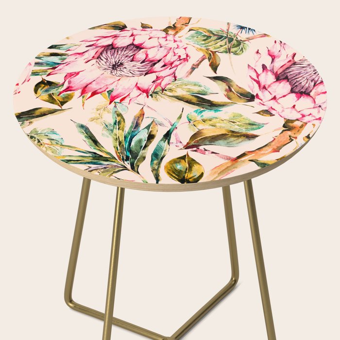 Pattern boho floral Side Table Gallery Image 2