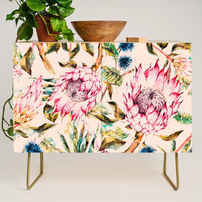 Pattern boho floral Credenza Gallery Image 1