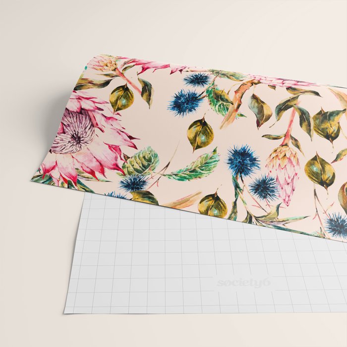 Pattern boho floral Wrapping Paper Gallery Image 2