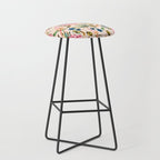Pattern boho floral Stool Gallery Image 1