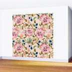 Pattern boho floral Wall Mural Gallery Image 2
