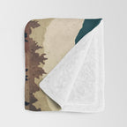 Fall Forest Night Throw Blanket Gallery Image 3